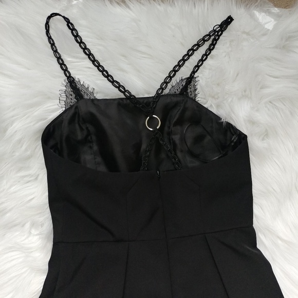 Topshop Chain Loop Lace Prom Dress - Picture 7 of 7